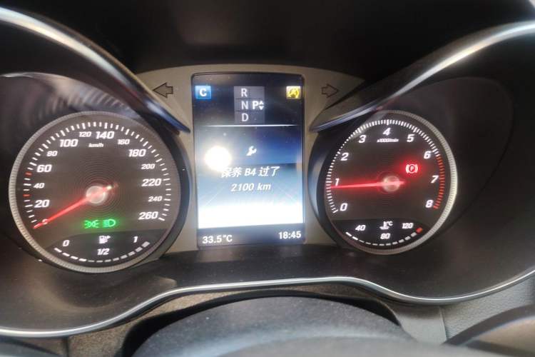Used Mercedes-Benz C-Class 2017 C 200 L Sport Edition Instrument Cluster