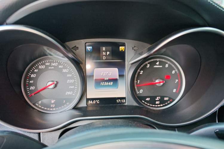 Used Mercedes-Benz C-Class 2017 Restyled C 180 L Fashion Edition Sport Version Instrument Cluster