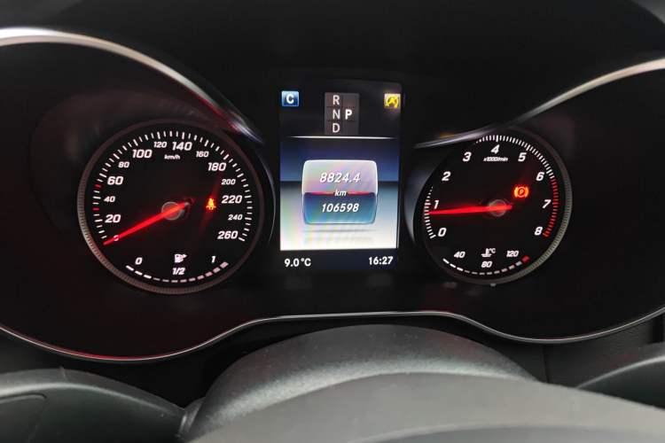 Used Mercedes-Benz C-Class 2017 Facelift C 200 L Sport Edition Instrument Cluster