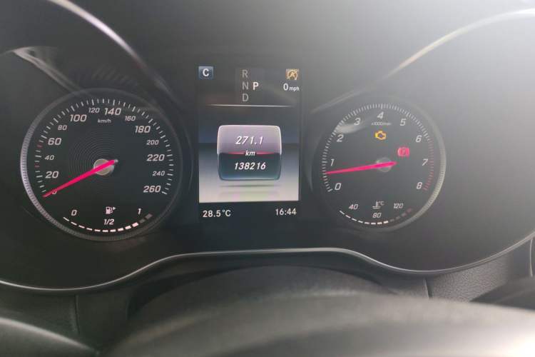 Used Mercedes-Benz C-Class 2017 Restyled C 180 L Fashion Edition Sport Version Instrument Cluster