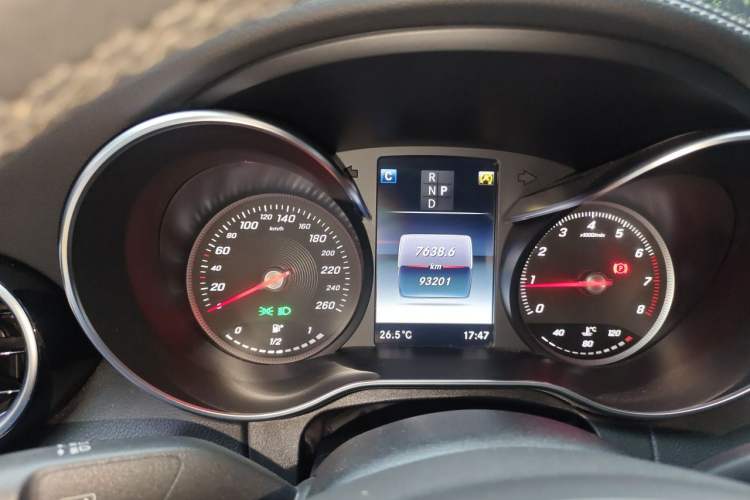 Used Mercedes-Benz C-Class 2017 Restyled C 200 Sport Edition Instrument Cluster