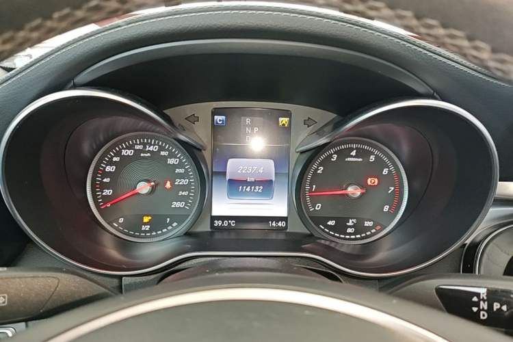 Used Mercedes-Benz C-Class 2017 Restyled C 180 L Fashion Edition Sport Version Instrument Cluster