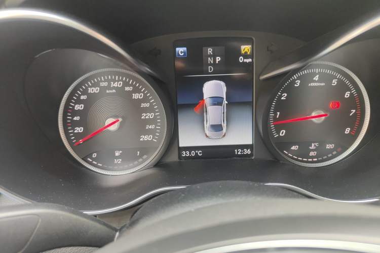 Used Mercedes-Benz C-Class 2017 C 200 L Sport Edition Instrument Cluster