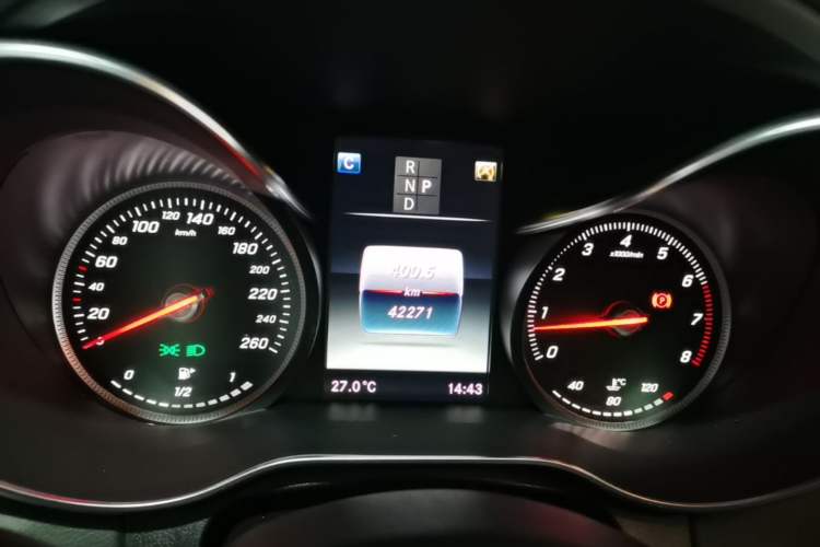 Used Mercedes-Benz C-Class 2017 Restyled C 180 L Fashion Edition Sport Version Instrument Cluster