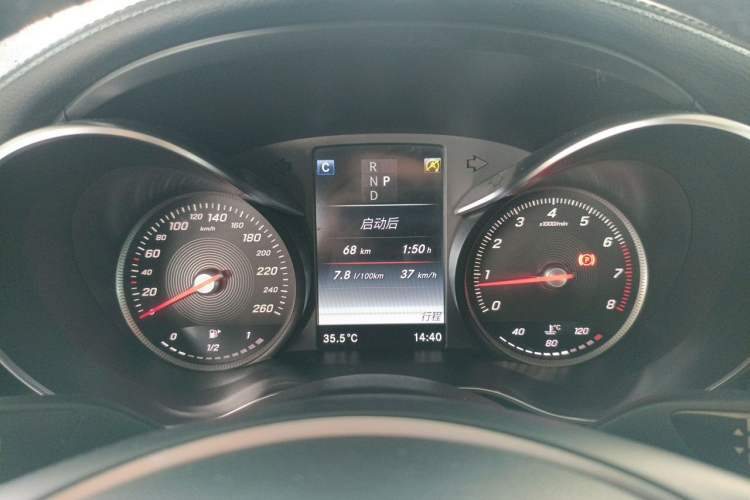 Used Mercedes-Benz C-Class 2017 Restyled C 180 L Fashion Edition Sport Version Instrument Cluster
