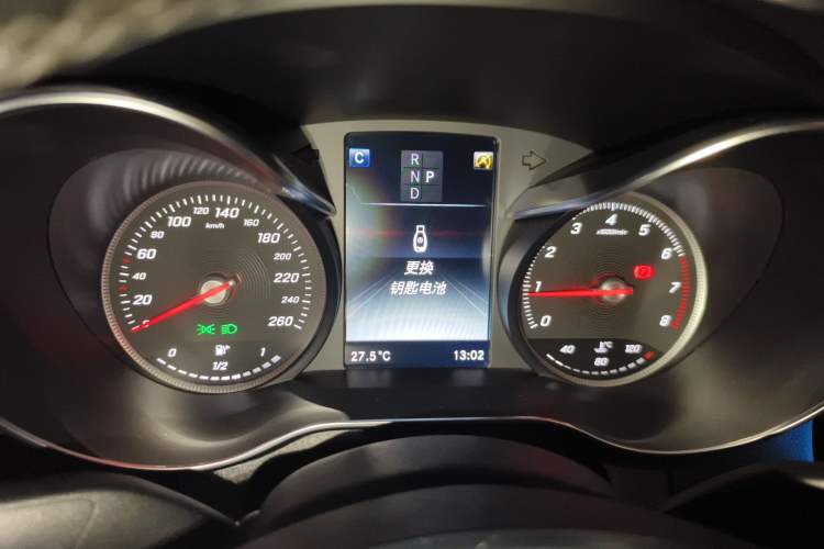 Used Mercedes-Benz C-Class 2017 Restyled C 200 Sport Edition Instrument Cluster
