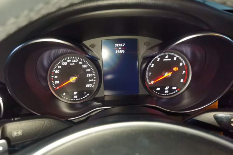 Used Mercedes-Benz C-Class 2017 C 200 Sport Edition Instrument Cluster