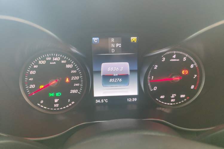 Used Mercedes-Benz C-Class 2017 Restyled C 180 L Fashion Edition Sport Version Instrument Cluster