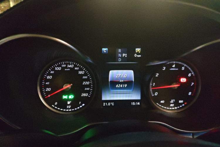 Used Mercedes-Benz C-Class 2017 C 200 L Sport Edition Instrument Cluster