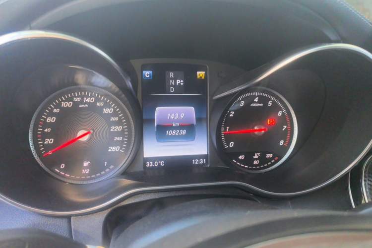 Used Mercedes-Benz C-Class 2017 Restyled C 180 L Fashion Edition Sport Version Instrument Cluster