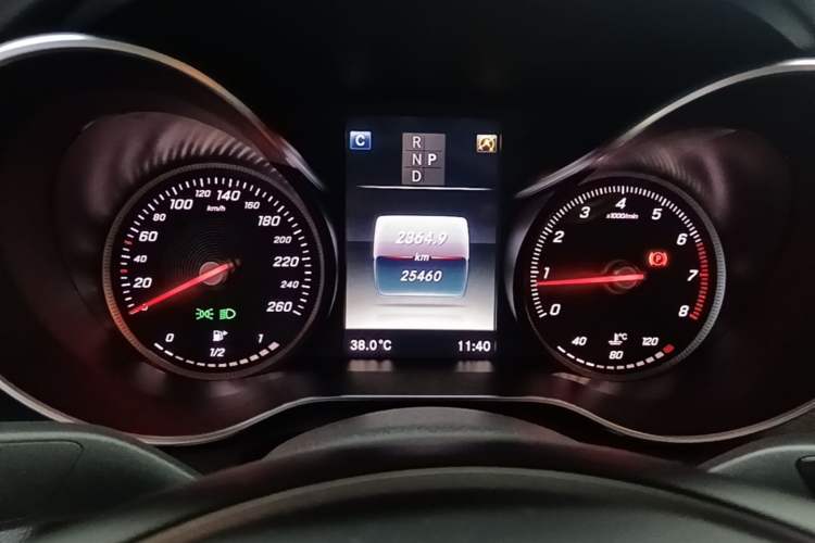 Used Mercedes-Benz C-Class 2017 Facelift C 200 L Sport Edition Instrument Cluster