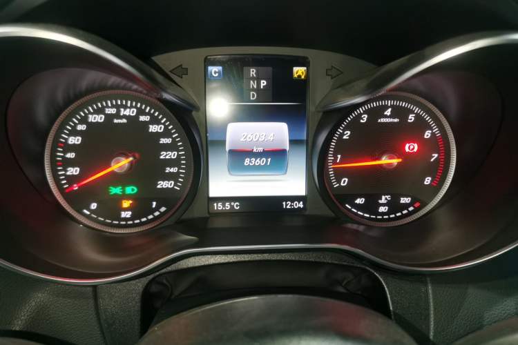 Used Mercedes-Benz C-Class 2017 Facelift C 200 Coupe Instrument Cluster