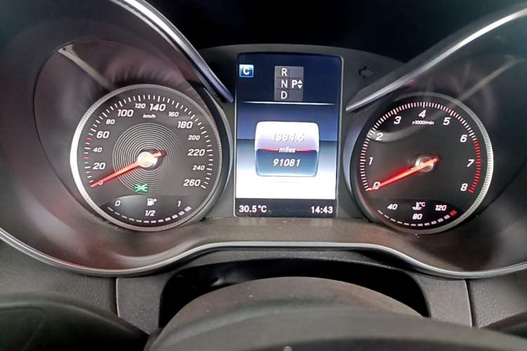 Used Mercedes-Benz C-Class 2017 C 180 L Sport Edition Instrument Cluster