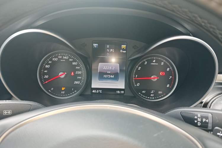 Used Mercedes-Benz C-Class 2017 C 200 L Sport Edition Instrument Cluster