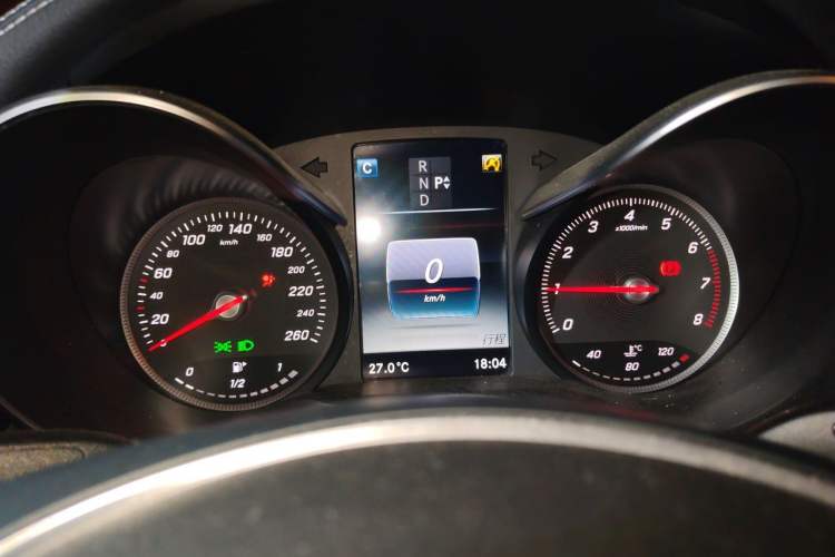 Used Mercedes-Benz C-Class 2017 C 200 L Sport Edition Instrument Cluster