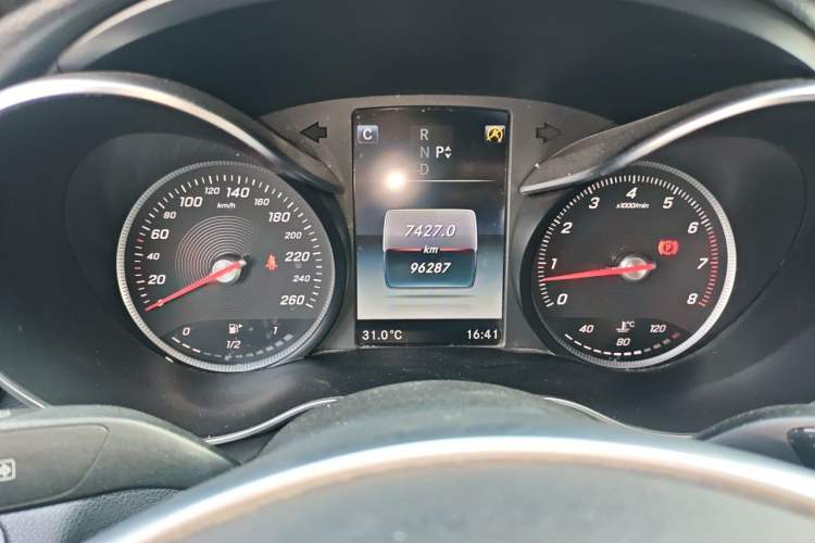 Used Mercedes-Benz C-Class 2017 C 200 Sport Edition Instrument Cluster