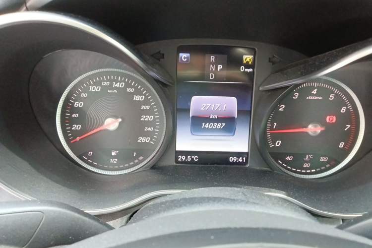 Used Mercedes-Benz C-Class 2017 Facelift C 200 L Sport Edition Instrument Cluster