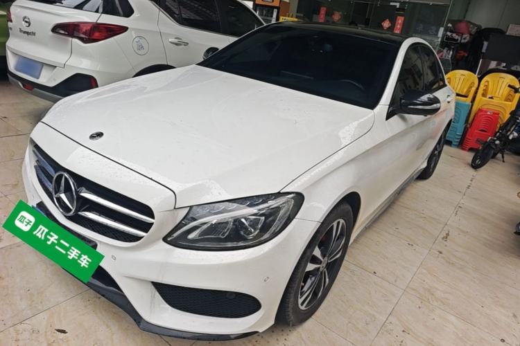 Used Mercedes-Benz C-Class 2017 Restyled C 200 Sport Edition Guazi used car, China used car export, Used car for sale, Used Mercedes-Benz cars, Cheapest cars for sale