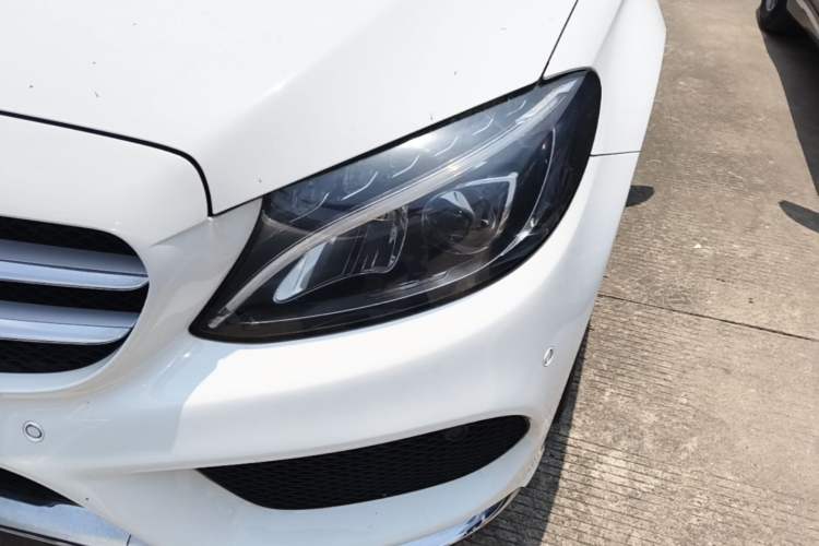 Used Mercedes-Benz C-Class 2017 Restyled C 180 L Fashion Edition Sport Version Left Front Headlight