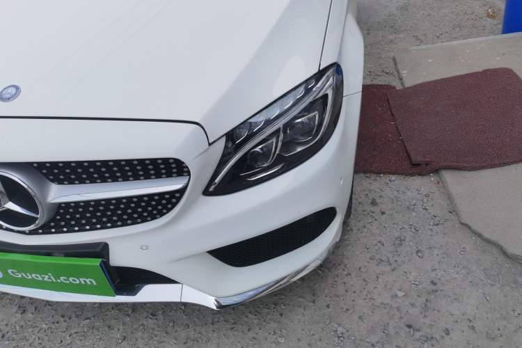 Used Mercedes-Benz C-Class 2017 C 200 4MATIC Coupe Left Front Headlight