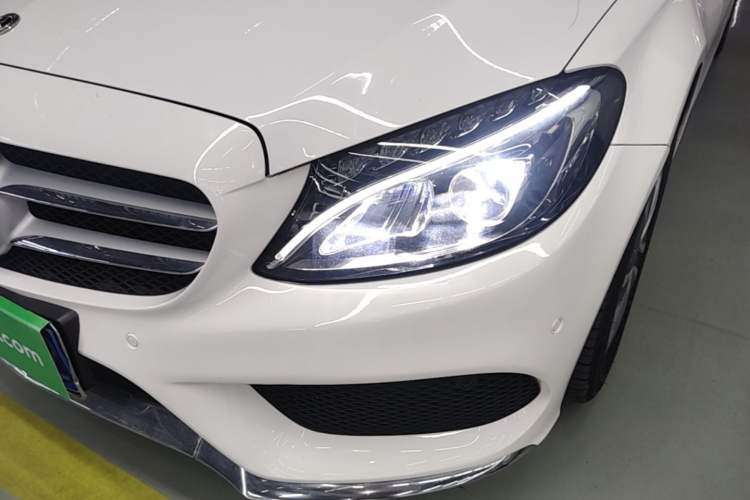 Used Mercedes-Benz C-Class 2017 Restyled C 180 L Fashion Edition Sport Version Left Front Headlight