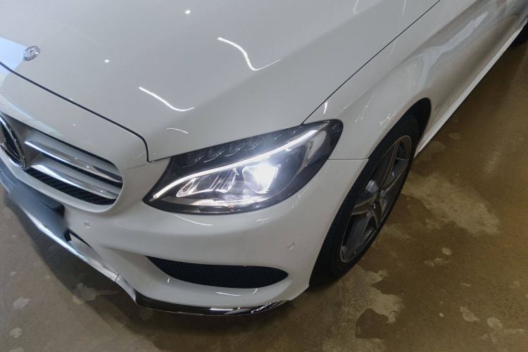 Used Mercedes-Benz C-Class 2017 C 200 station wagon Left Front Headlight