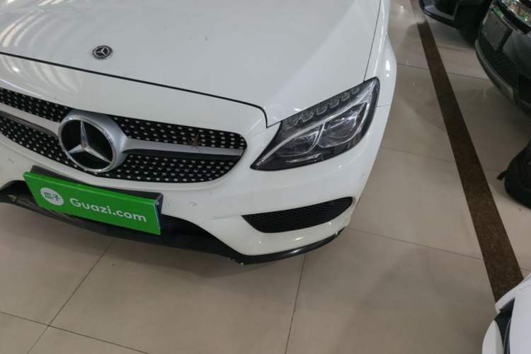 Used Mercedes-Benz C-Class 2017 C 200 4MATIC Coupe Left Front Headlight