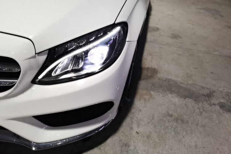 Used Mercedes-Benz C-Class 2017 Restyled C 180 L Fashion Edition Sport Version Left Front Headlight