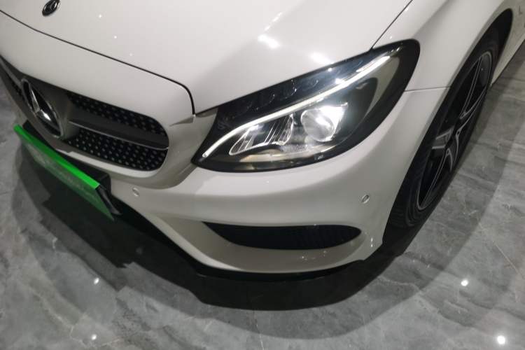 Used Mercedes-Benz C-Class 2017 Facelift C 200 Coupe Left Front Headlight