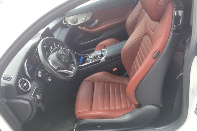 Used Mercedes-Benz C-Class 2017 C 200 4MATIC Coupe Left Front Seat