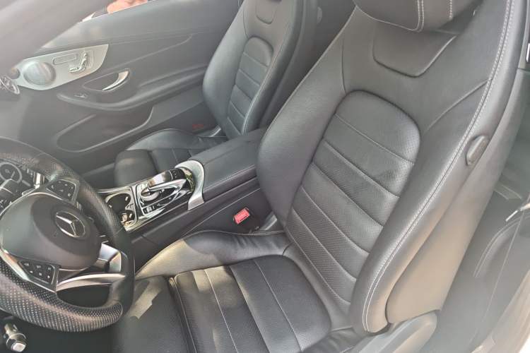 Used Mercedes-Benz C-Class 2017 Facelift C 200 Coupe Left Front Seat