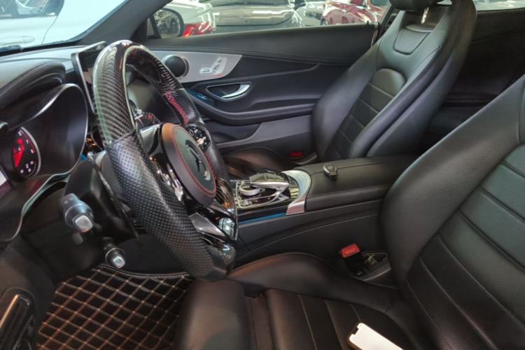 Used Mercedes-Benz C-Class 2017 C 200 4MATIC Coupe Left Front Seat