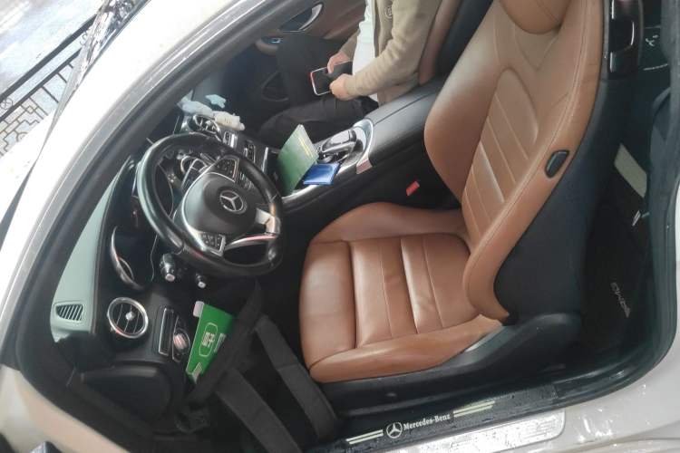 Used Mercedes-Benz C-Class 2017 Facelift C 200 Coupe Left Front Seat
