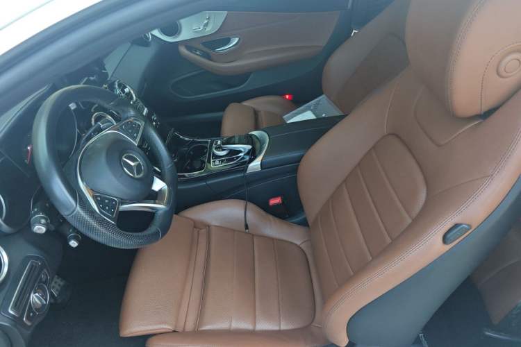 Used Mercedes-Benz C-Class 2017 Facelift C 200 Coupe Left Front Seat