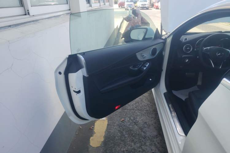 Used Mercedes-Benz C-Class 2017 C 200 Coupe Left Rear Door Interior