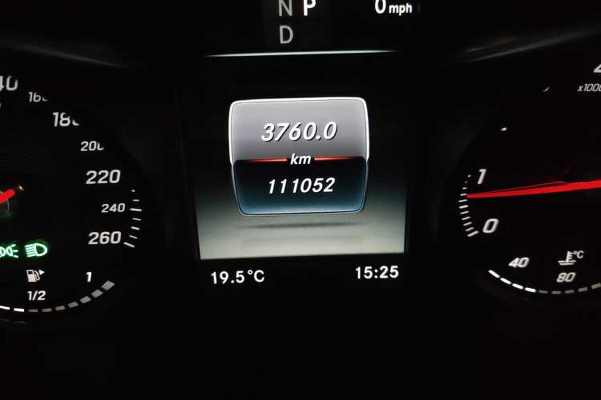 Used Mercedes-Benz C-Class 2017 Restyled C 180 L Fashion Edition Sport Version Odometer Close Up