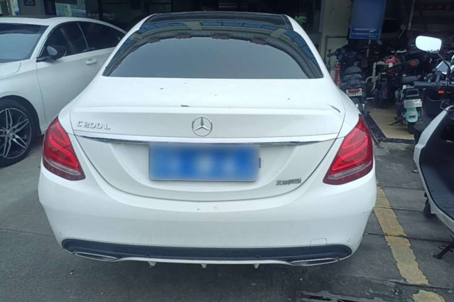 Used Mercedes-Benz C-Class 2017 Facelift C 200 L Sport Edition Rear