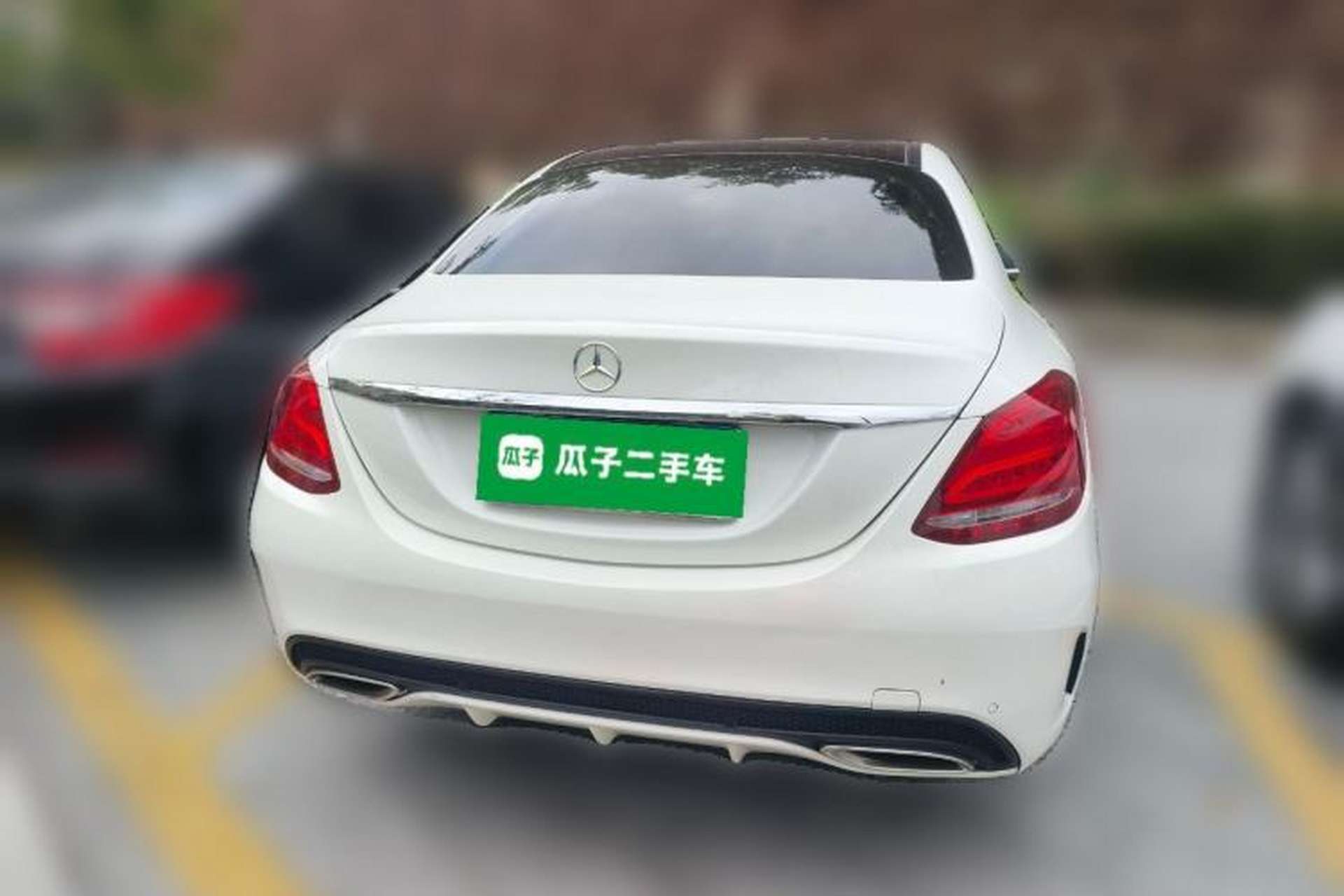 Used Mercedes-Benz C-Class 2017 Facelift C 200 L Sport Edition Rear