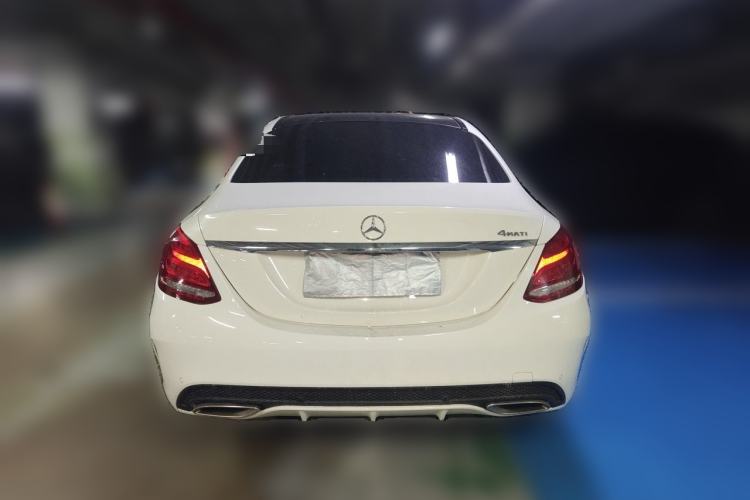 Used Mercedes-Benz C-Class 2017 Facelift C 200 L 4MATIC Sport Edition Rear