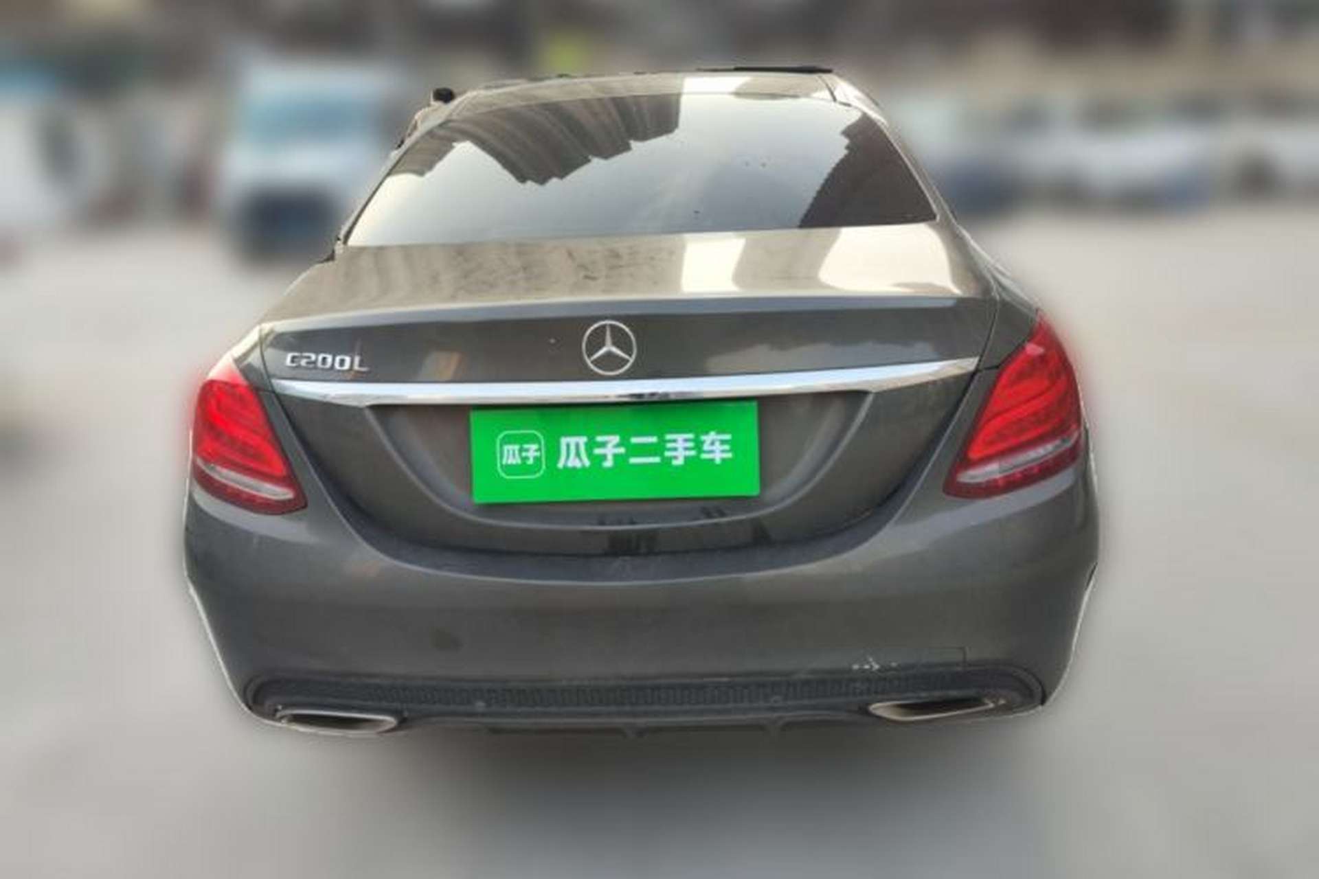 Used Mercedes-Benz C-Class 2017 Facelift C 200 L Sport Edition Rear