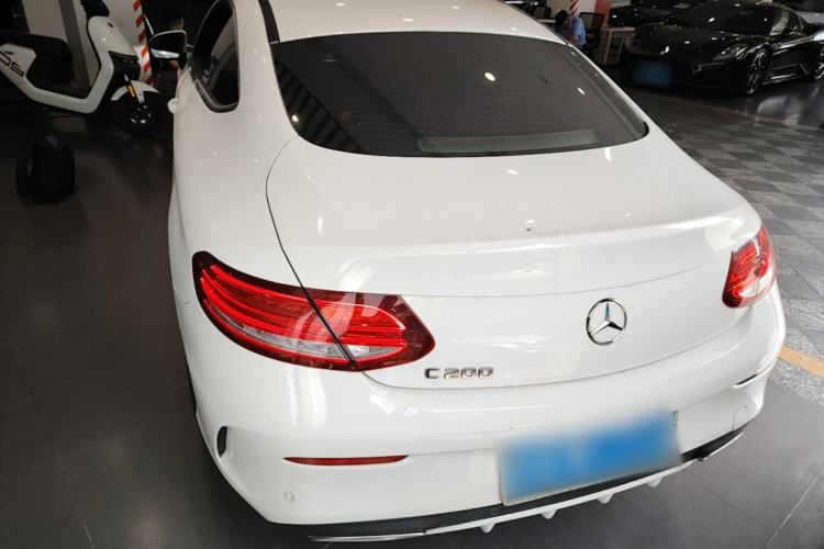 Used Mercedes-Benz C-Class 2017 Facelift C 200 Coupe Rear