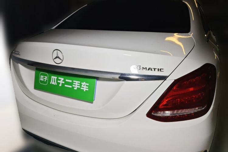 Used Mercedes-Benz C-Class 2017 Facelift C 200 L 4MATIC Sport Edition Rear