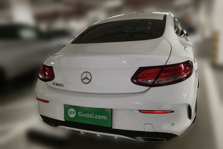 Used Mercedes-Benz C-Class 2017 Facelift C 200 Coupe Rear