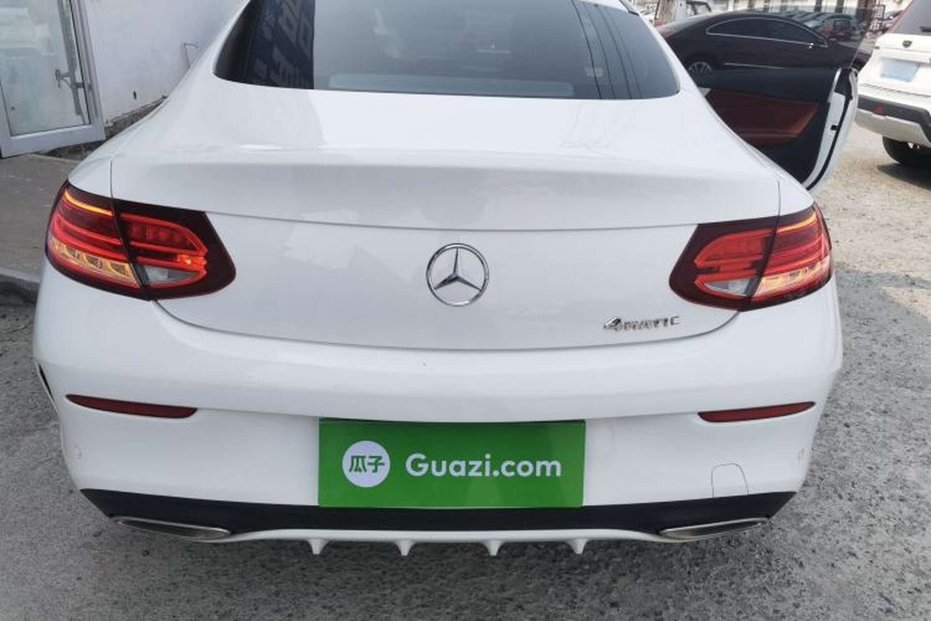 Used Mercedes-Benz C-Class 2017 C 200 4MATIC Coupe Rear