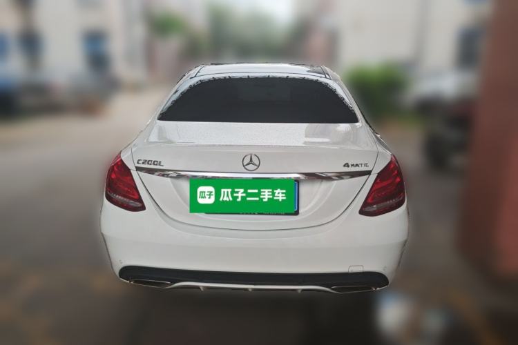 Used Mercedes-Benz C-Class 2017 C 200 L 4MATIC Sport Edition Rear