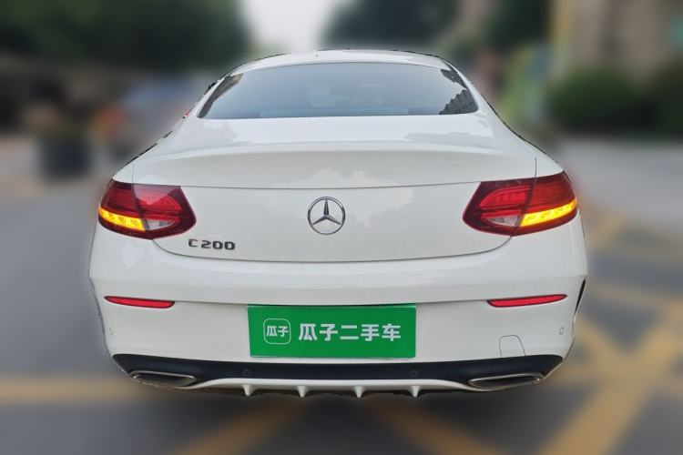 Used Mercedes-Benz C-Class 2017 Facelift C 200 Coupe Rear