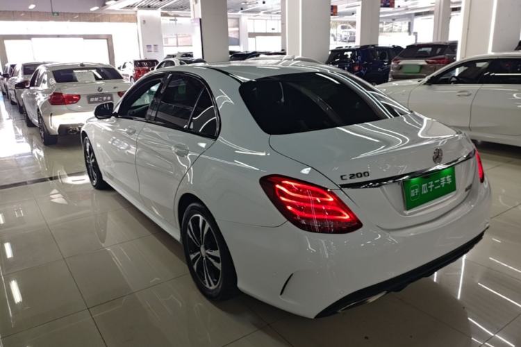 Used Mercedes-Benz C-Class 2017 C 200 Sport Edition Rear Left 45 Deg