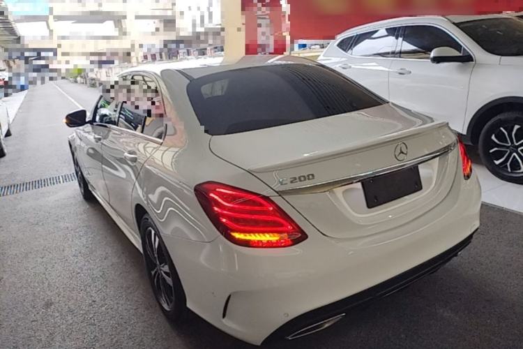 Used Mercedes-Benz C-Class 2017 Restyled C 200 Sport Edition Rear Left 45 Deg