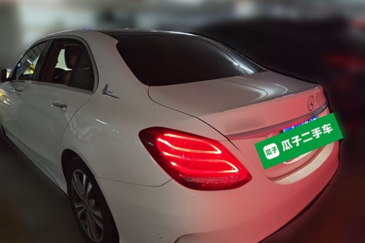 Used Mercedes-Benz C-Class 2017 Facelift C 200 L Sport Edition Rear Left 45 Deg
