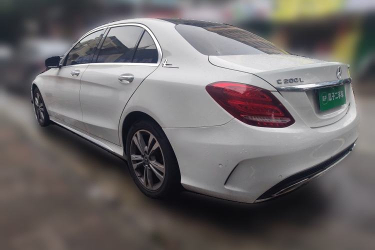 Used Mercedes-Benz C-Class 2017 Facelift C 200 L Sport Edition Rear Left 45 Deg
